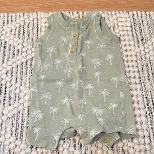 Little Co. Baby Romper in Green